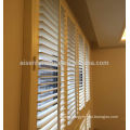 Home Decoration Elegant Style Wooden plantation shutter/window shutters with slat style